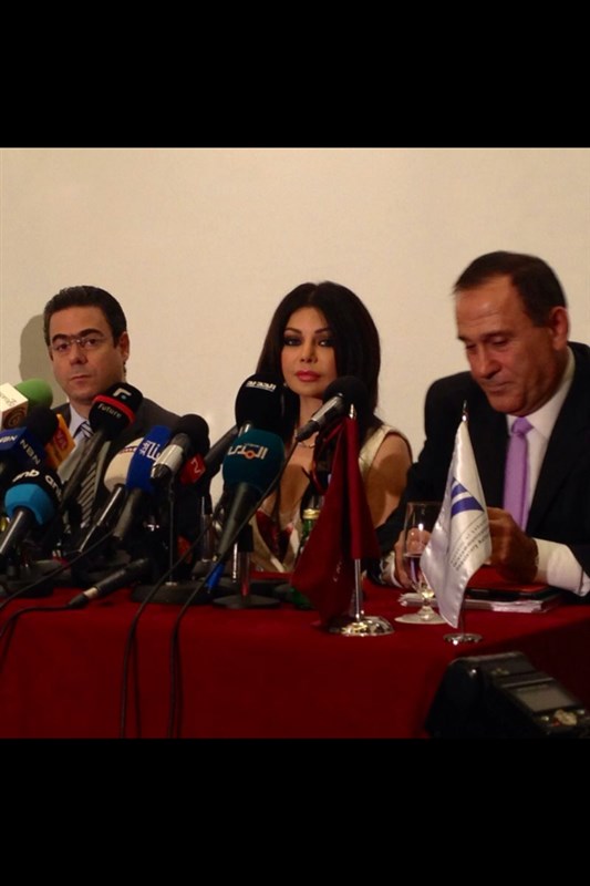Haifa Wehbe Ambassador for Road and Security